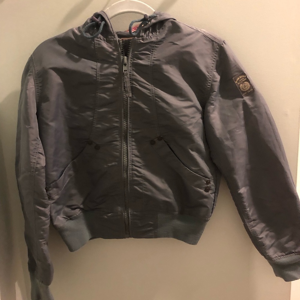 Hooded Bomber Jacket